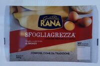 Lasagne fresche all'uovo