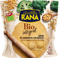 Bio integral ravioli integral relleno de crema