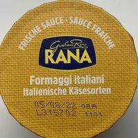 Formaggi Italiani Sauce Fraîche
