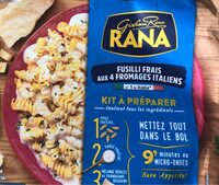 Fusilli frais aux 4 fromages italiens