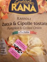 Ravioli Zucca & cipolle tostate