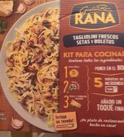 Tagliolini frescos con setas
