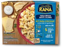 Fusilli frescos quesos italianos