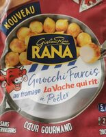 Gnocchi farcis au fromage La Vache qui rit à poêler