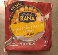 Gnocchi farcis carbonara