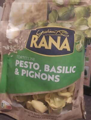 Tortellini Pesto, Basilic & pignons