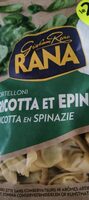 Tortellini ricotta et épinards