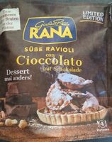Süße Ravioli mit Schokolade