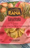 Ravioli pesto patate e fagiolini