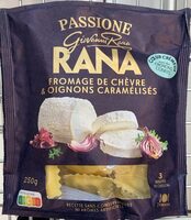 Ravioli Fromage de chèvre et oignons caramélisés