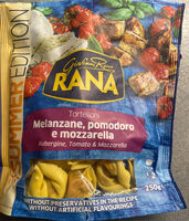 Tortelloni Melanzane, Pomodoro e Mozzarella