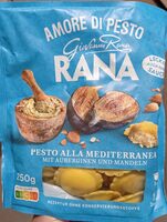 Pesto mit Auberginen un Mandeln