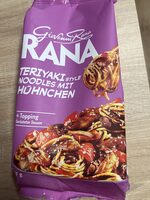 Teriyaki Style Noodles mit Hühnchen
