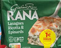 Lasagnes Ricotta & Epinards