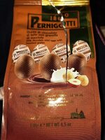Ovetti di cioccolato al latte con granella di nocciola