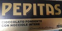 Pepitas cioccolato fondente con nocciole intere
