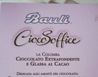 Colomba ciocco soffice
