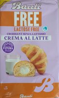 Croissant bauli senza lattosio