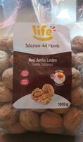 Noci in guscio sbiancate