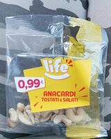 Anacardi to stati e salati