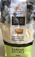Farina di ceci macinati con mulino a pietra