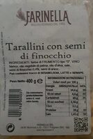 Taralli con semi di finocchio