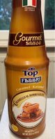 Topping caramel