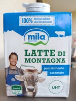 Latte di montagna UHT Parzialmente Scremato