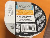 Yogurt intero ai cereali