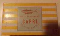 Filetti di sgombro grigliati all'olio di girasole