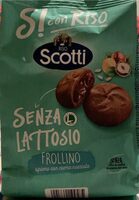 Frollino ripieno con crema nocciola