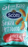 Si con riso senza lattosio - snack gusto pizza