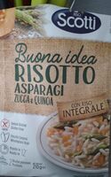 Risotto asparagi zucca quinoa