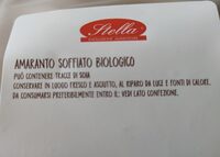 Amaranto Soffiato Biologico