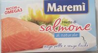 Filetto di salmone al naturale