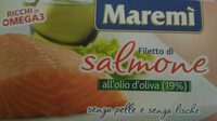 Filetto di salmone all'olio d'oliva (19%)