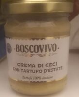 Crema di ceci con tartufo d'estate