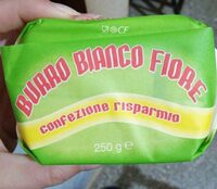 Burro bianco fiore