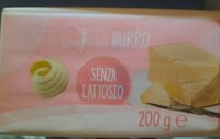 Burro senza lattosio