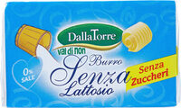 Burro senza lattosio