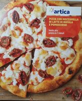 Pizza Mozzarella di latte di bufala e Pomodorini