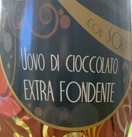 Uovo di cioccolato extra fondente