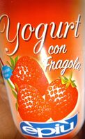 Yogurt con fragola