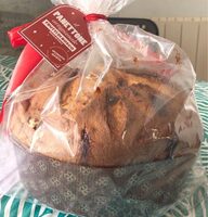 Panettone aux fruits rouges