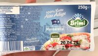 Mozzarella Stange 45% 250 gr