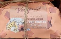 La colomba al caramello salato e cioccolato bianco