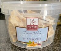 Torrone FriabILE DOLCI SFOGLIE ALLE MANDORLE