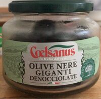 Olive nere giganti denocciolate