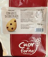 Frollino con gocce di cioccolato