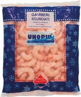 Gamberi sgusciati surgelati cal